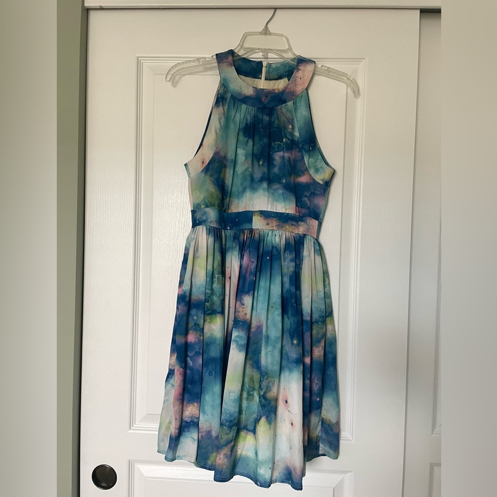 Modcloth blue celestial dress from Fervour